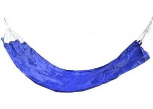 Wholesale Lightweight Deluxe Blue Inside Bedroom Portable Camping Hammock With Carry Case from china suppliers