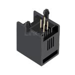LPJE0003NNL Tab Up Without LED 1X1 Port 4P4C RJ11 Jack