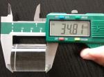 Borosilicate Solid Glass LED Light Guide Rod High Temperature Resistant