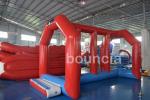 TUV Certification Inflatable Floating Water Park For Lake / Resort
