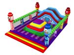 Square Shape Inflatable Sports Games Monsters Themed Soft Air Mountain With Big