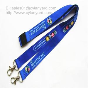 Wholesale Safety breakaway neck lanyard with sublimated full color print from china suppliers