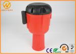 9 meters Extensible 2" width Nylon Webbing Traffic Cone Topper in Yellow / Black