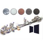 200-1000kg/h Capacity Green Energy Photovoltaic Cell Recycling Machine for PV