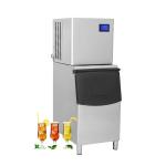 Stainless Steel 500kg Cube Ice Maker Machine for Commercial at 785x830x1670mm