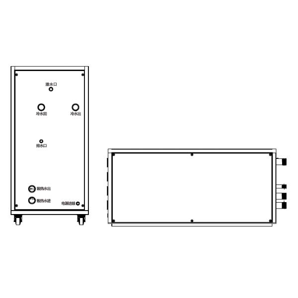 High Efficiency Mold Temperature Controller Water Cooled CE Certification
