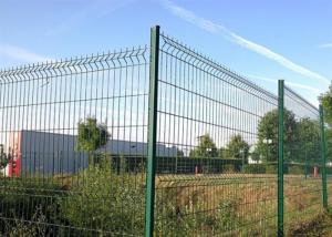 Wholesale PVC Green Peach Shaped Triangle Fence Panel 2.0*2.5m For Security OEM from china suppliers