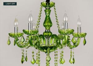 Wholesale Suspended Green Color 40Watts Tree Shape Candle Style Chandelier from china suppliers