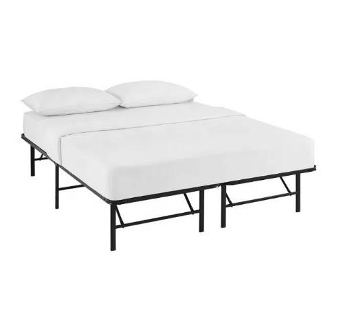 Very Affordable Black Wire Mesh Adult Steel Iron Metal Bed Frame for Comfortable