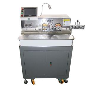 Wholesale PLC Controlled Cable Double-side Cutting Stripping Twisting and Tinning Machine from china suppliers