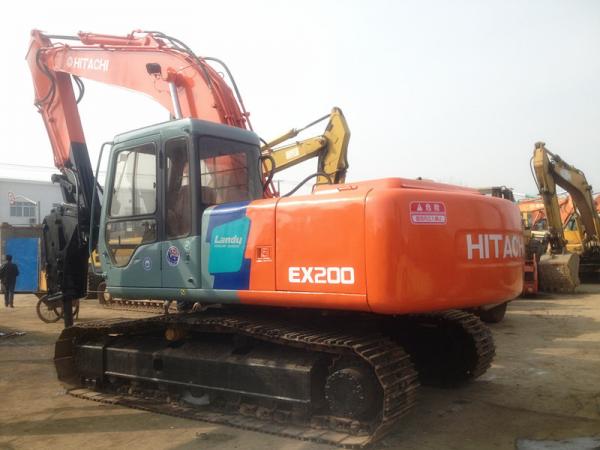 Quality Hitachi EX200-3 Used Crawler Excavator Crawler 2910mm Stick Length 0.8cbm Bucket for sale