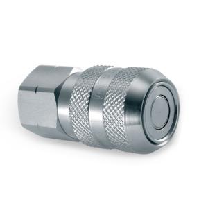 Wholesale 316L Stainless Steel Hydraulic Quick Couplings Iso Series Iso 16028-Cb-Sp-6fn-Db from china suppliers