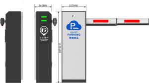 Wholesale DC Parking Came Boom Barrier Gate With Led Light On Arm from china suppliers
