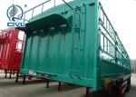 CIMC 3 Axle 60 Ton Cargo Stake Box Van Semi Fence Trailer 13M Length