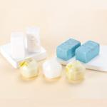 Odm Perfume Bottle Lid Round Square Artificial Stone Natural Marble Resin Bottle
