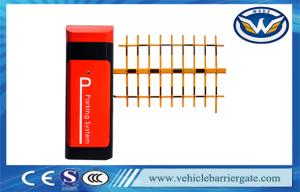 Wholesale Red And Black Automatic Traffic Car Park Entrance Barriers For Parking Lot System from china suppliers