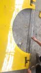 Polyurethane Anti Slip Mat for 37 1/2 inch Rotary Table Drilling Rig 30MM