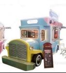 Food Beverage Super Performance Mobile Food Cart with Low Investment and Water