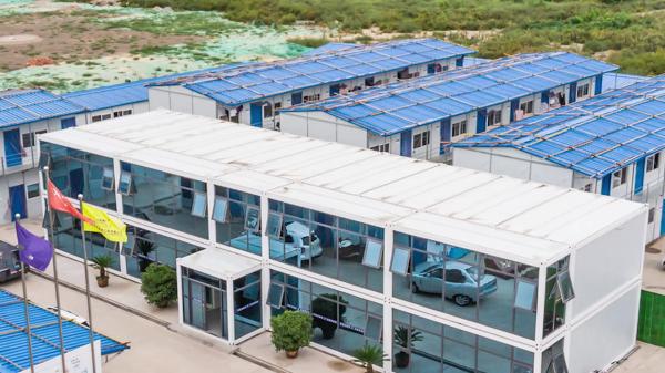 Zontop modern luxury quick concrete ready prefabricated 4 bedrooms glass prefab