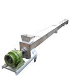 U-shaped Screw Feeder Conveyor Mobile Inclined Screw Elevator Grain Bagging