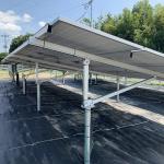 Adjustable Aluminum Alloy Solar Panel Ground Mount For Uneven Ground