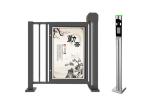 DC12V 2.0mm Steel Plate Auto Barrier Gate IP44 For Advertising