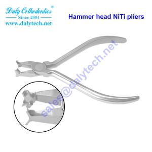 Wholesale Hammer head NiTi pliers of dental pliers from orthodontics inc from china suppliers