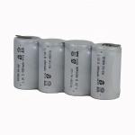 High Capacity 4.8V 4500mAh D Rechargeable NiCd High Temperature Battery Pack For