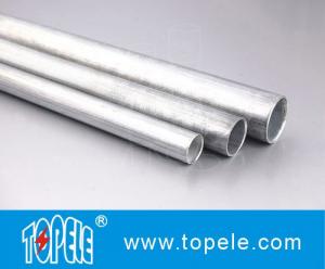 China EMT Conduit And Fittings Carbon Steel Galvanised Tube , Electrical Metallic Tubing on sale