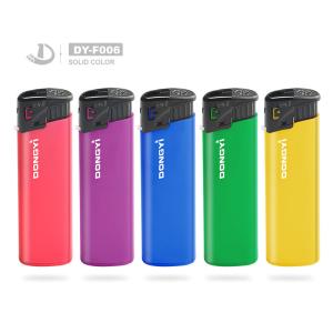 Wholesale 7.77*2.29*1.25 CM Multi Colored Refillable Windproof Plastic Lighter Dy 's Best Seller from china suppliers