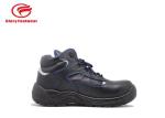 200J Steel Toe Work Shoes Anti Smashing , Waterproof Black Steel Toe Sneakers