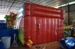PVC Tarpaulin Forest Commercial Inflatable Water Slides / Outdoor Mini Dry Slide