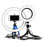 16 / 26cm Beauty Ring Light USB Dimmable Lamp Selfie With MiNi Tripod Live