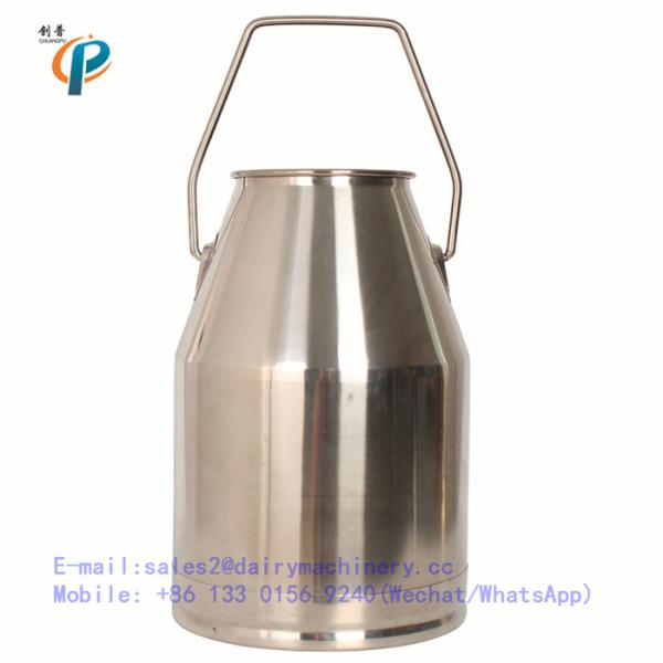 1.00 mm Thickness Milking Machine Bucket, stainless steel milk container for