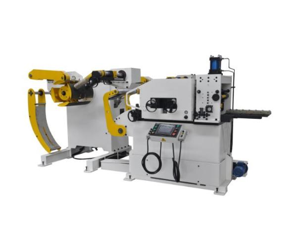 Sheet Metal Coiling Straightening Machine 2 In 1 Decoiler Straightener Feeder