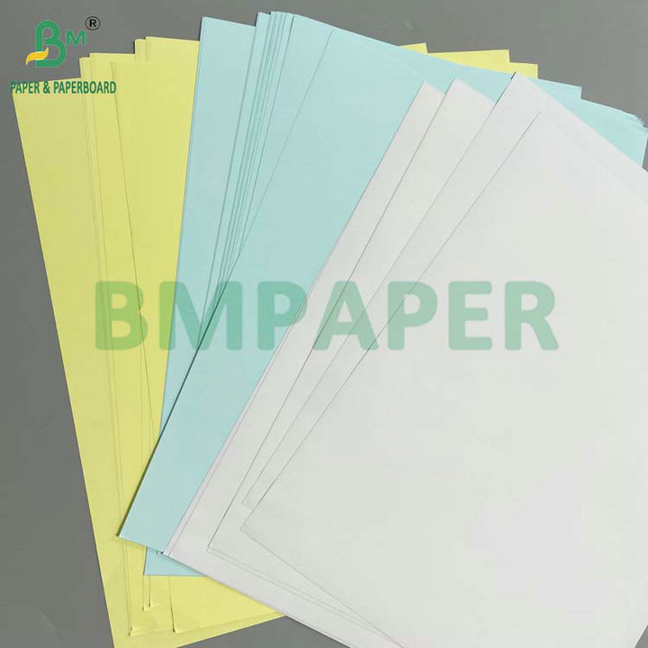8.5 x 11 Letter Size Black Image 75gsm Carbonless Copy NCR Paper 
