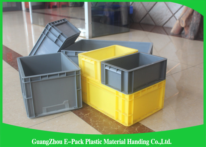Heavy Duty Plastic Euro Stacking Containers Food Grade For Fruit And Vegetable