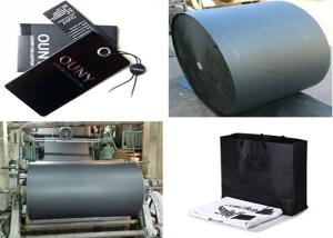 Wholesale 100% Pure Wood Pulp Double Side Smooth Black Paper Roll 110gsm - 530gsm from china suppliers