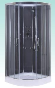Wholesale Chrome Profiles Quadrant Shower Cubicles , 900MM Quadrant Shower Enclosure from china suppliers