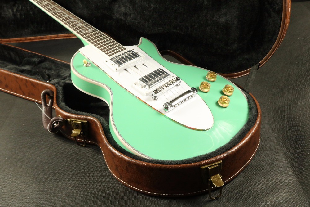 LP Corvette Electric guitar Figured Maple Top Veneer Grover Tuner More Color Can Choose
