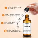 OEM Vitamin C Brightening Serum With Hyaluronic Acid Filling Fine Lines &