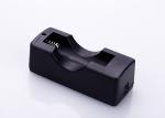 Constant Current 4.2 V Single Bay 18650 Charger , Led Flashlight Charger For