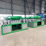 Scrap Metal Shredder Plastic Bottle Shredder With 9CrSi/D2/SKD-11 Blades