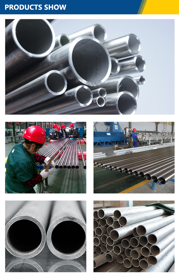 304L Stainless Steel Welded Tubes Pipe Polished 2B BA Customized