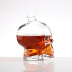 Various Shaped Glass Liquor Bottle for Vodka Whisky Brandy Beverage Spirit Rum