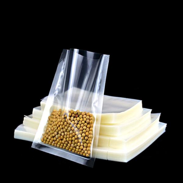Customized Gravure Printing Transparent Heat Seal 3 Side Sealed Food Grade