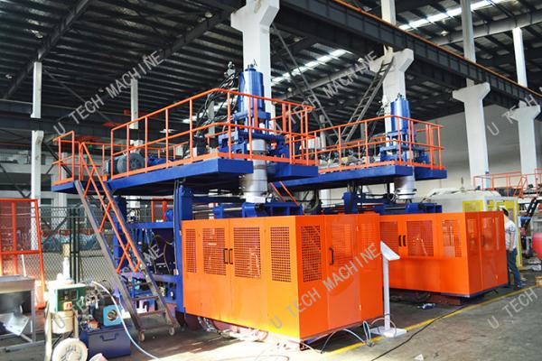 Mini Blow Molding Machine Childrens Fence Hollow Chemical Drum Stacking Drum