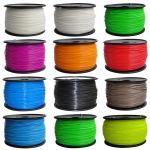 Easthreed High Strengthen PLA 3D Printer Filament , Black 3D Printer Filament