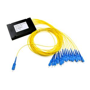 Wholesale ABS Box Type 1x16 Fiber Optic Spliter Total Enclosed Structure from china suppliers