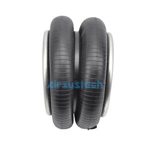 Wholesale 1/4NPTF Double Convoluted Rubber Suspension Air Springs Air Bellow Triangle 6316 4363 from china suppliers